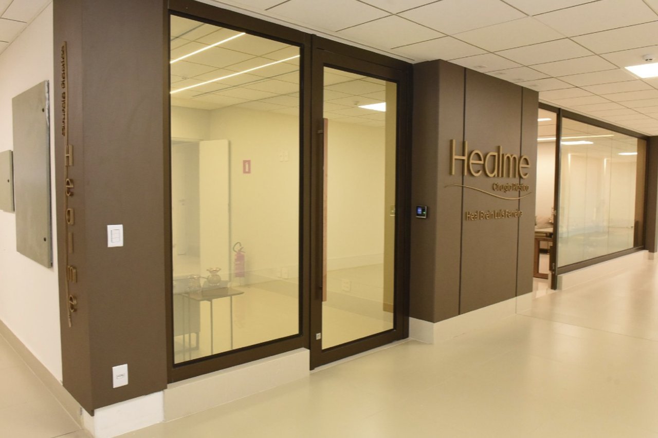 Entrada da Clínica Healme