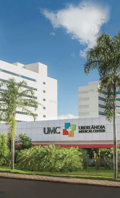 Fachada do Complexo UMC, onde fica a Clínica Healme