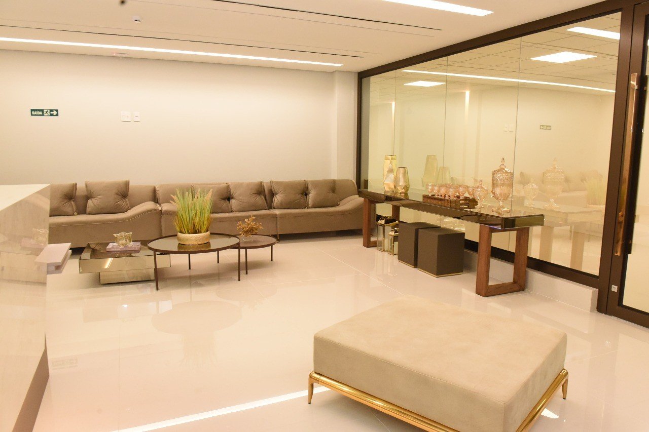 Lounge da Clínica Healme